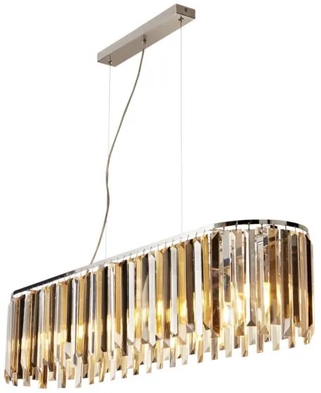 Searchlight 9838-8CC - Lustră pe cablu CLARISSA 8xE14/40W/230V