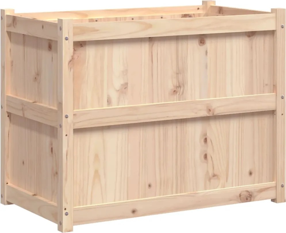 vidaXL Jardinieră de grădină, 90x50x70 cm, lemn masiv de pin