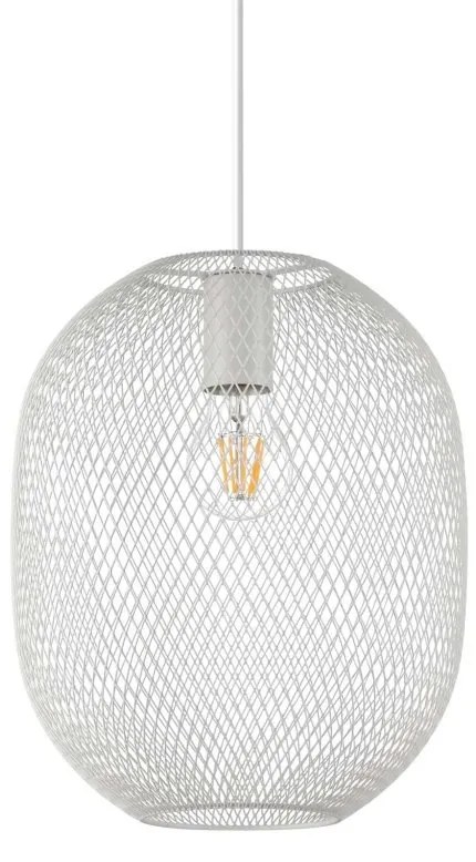 Pendul modern design decorativ Net sp1 d24 alb