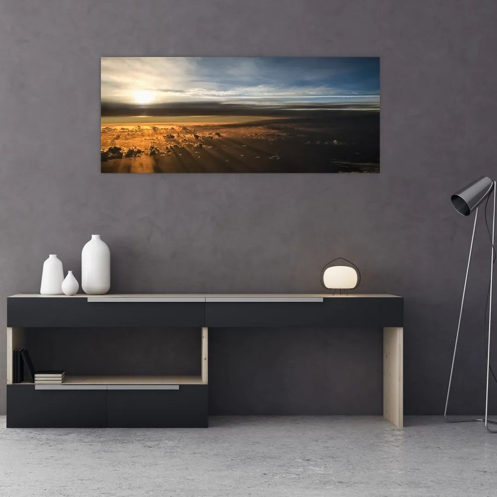 Tablou cu cer (120x50 cm)