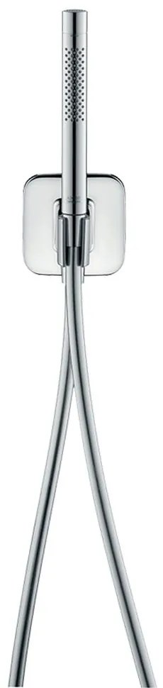 Furtun de dus Isiflex, 1,60 m, crom Crom lucios