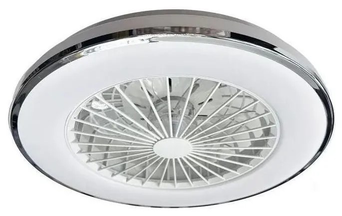 Plafonieră LED cu ventilator OPAL LED/48W/230V + telecomandă