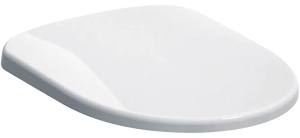 Capac de toaleta, duroplast, Softclose, alb Alb