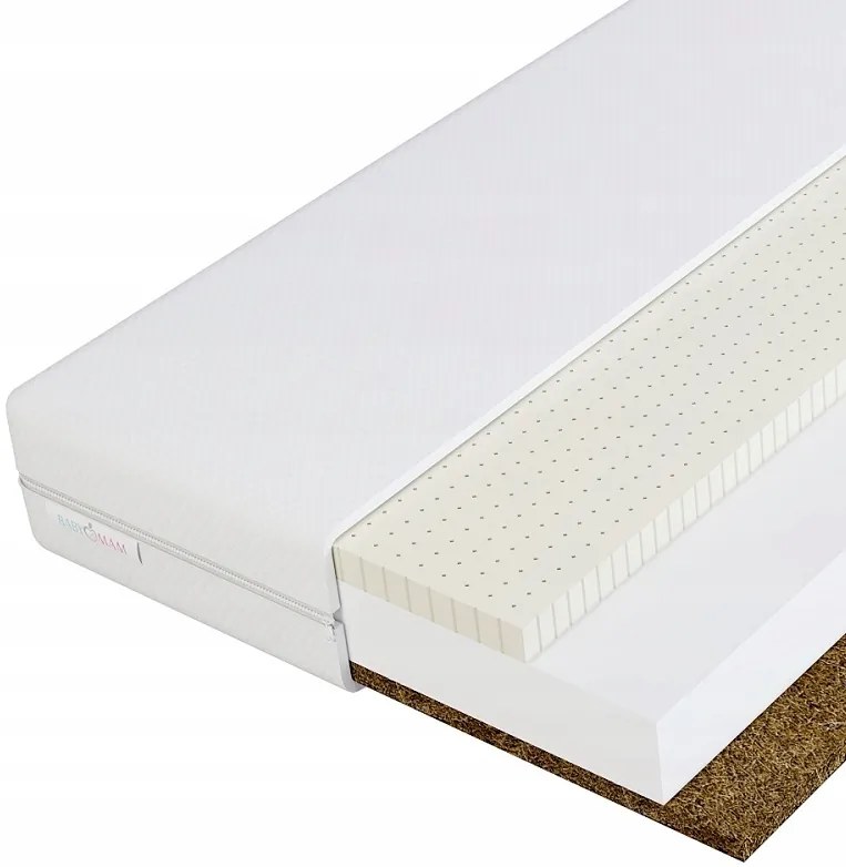 ShopJK SALTEA PENTRU PĂTUȚ 120 X 60 SPUMĂ LATEX COCOS