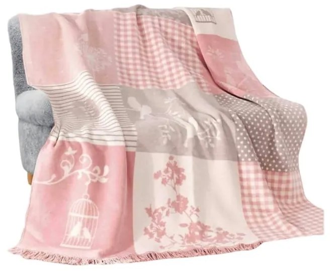 Pătură de bumbac 200x150 cm - Mila Home