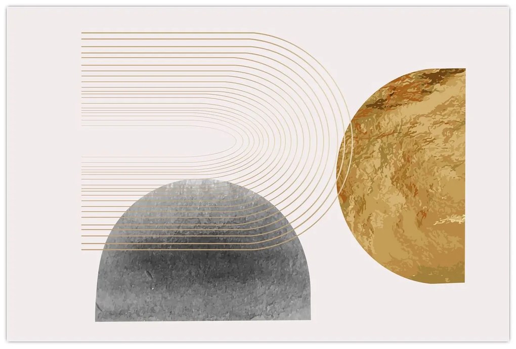 Tablou - Arcuri rustice N⁰2 (90x60 cm)