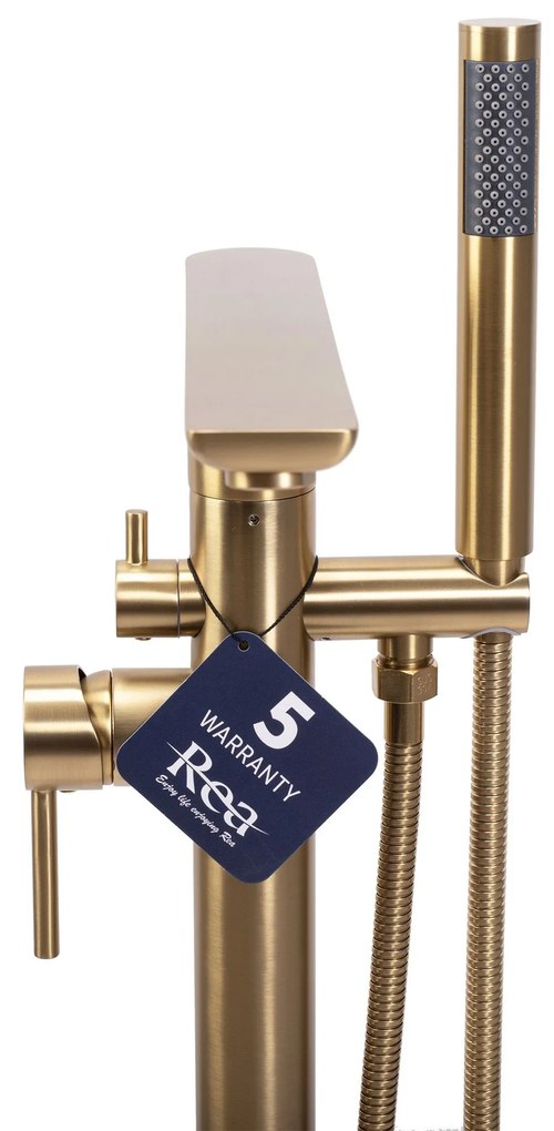 Baterie de podea Rea Flores Gold Brush