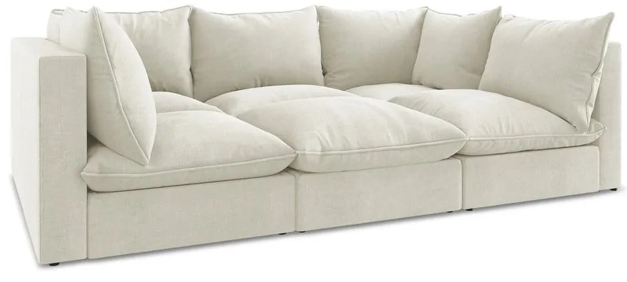 Canapea bej 255 cm Manao – Makamii