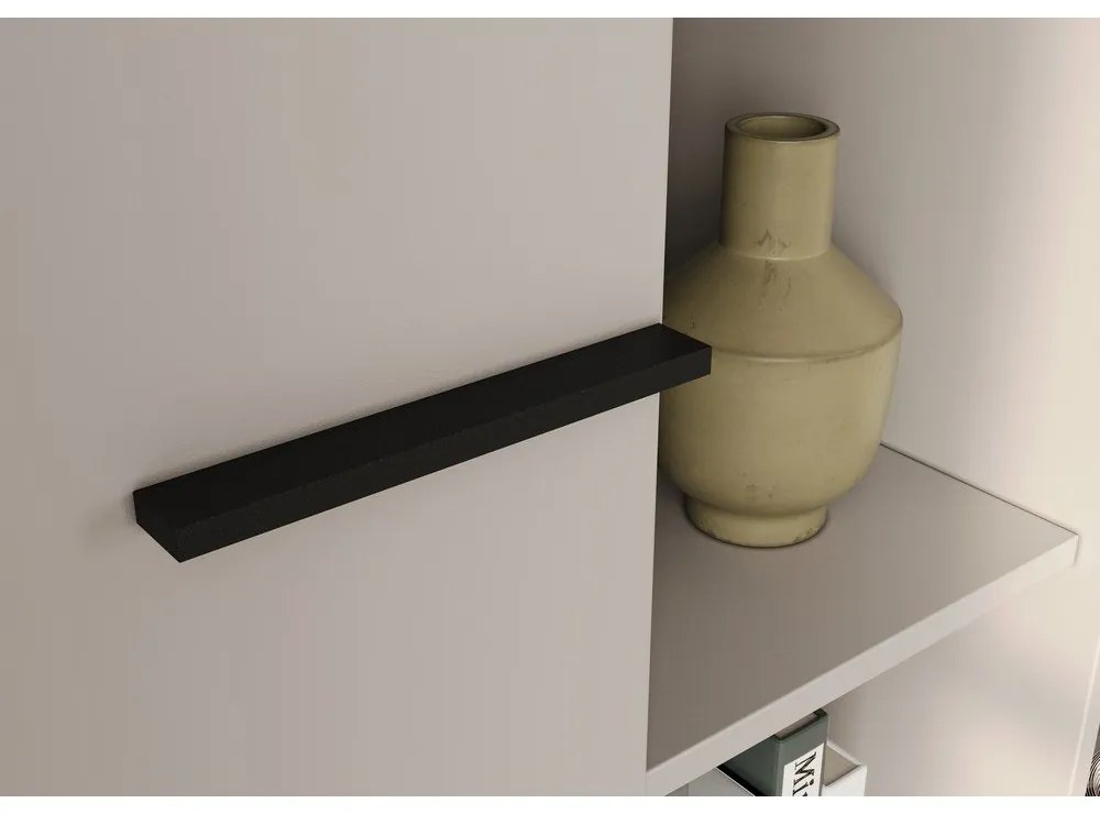 Bibliotecă crem 64x190x34 cm Rovigo – Germania