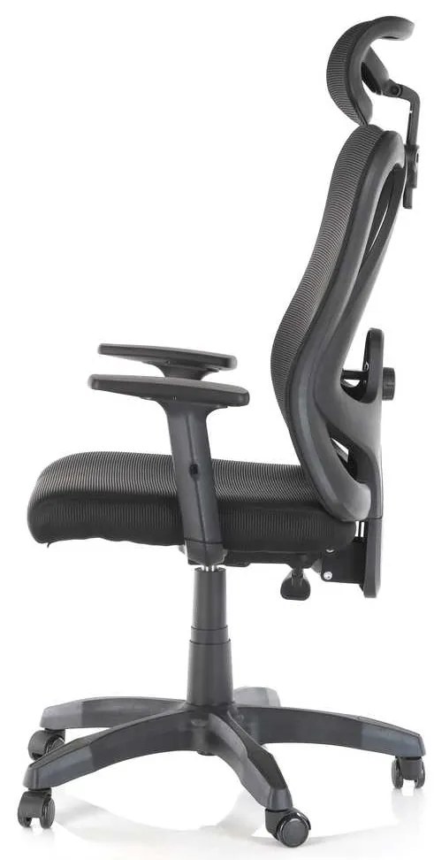 Scaun de birou Listo, negru