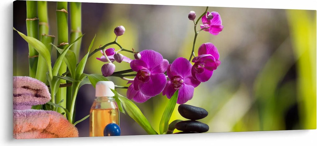 Tablou - spa and stones (120x50 cm)