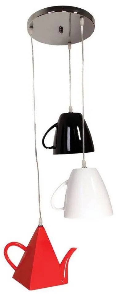 Lustră pe cablu TEA 3xE27/40W/230V