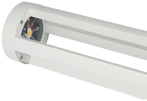 Lampă LED de exterior LED/10W/230V 80cm 3000K IP65 albă