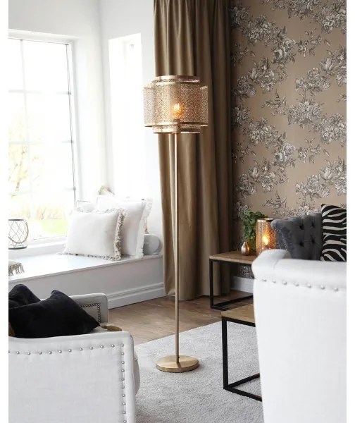 ByRydens 4100180-6519 - Lampă de podea HERMINE 1xE27/5W/230V