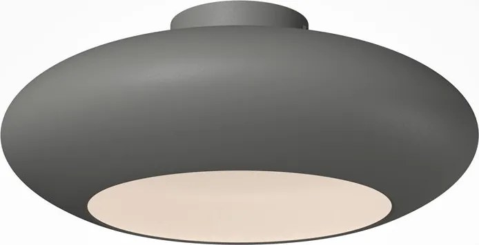Lustra LED aplicata tavan din aluminiu gri Aros