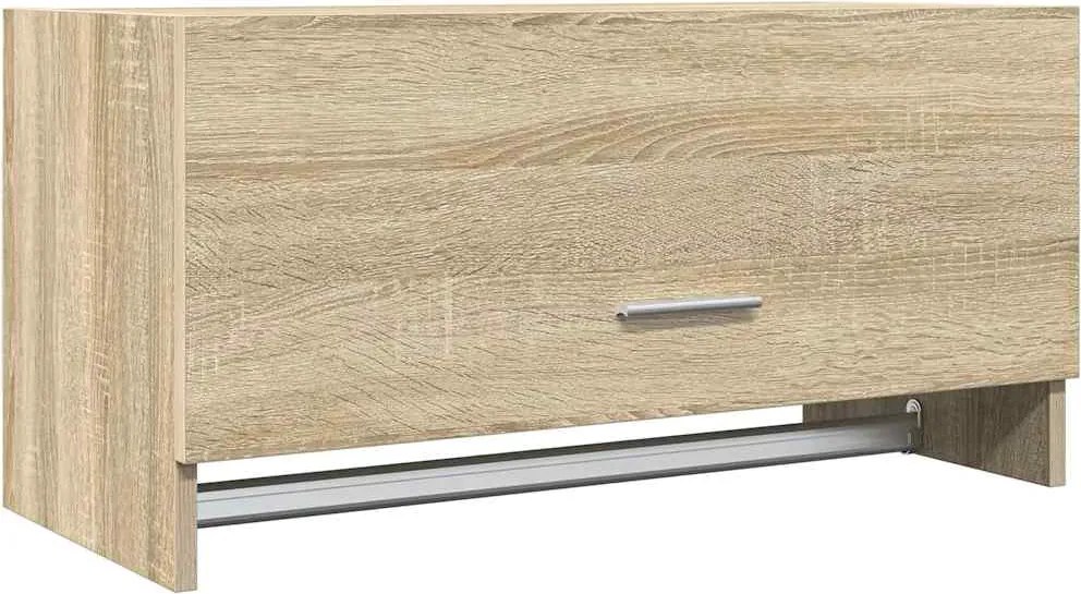 vidaXL Șifonier, stejar sonoma, 70x32,5x35 cm, PAL