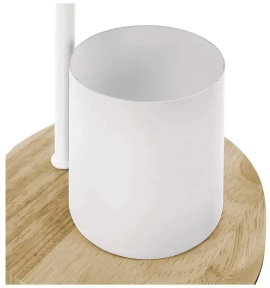 Lampă de masă POPPY 1xE27/25W/230V albă