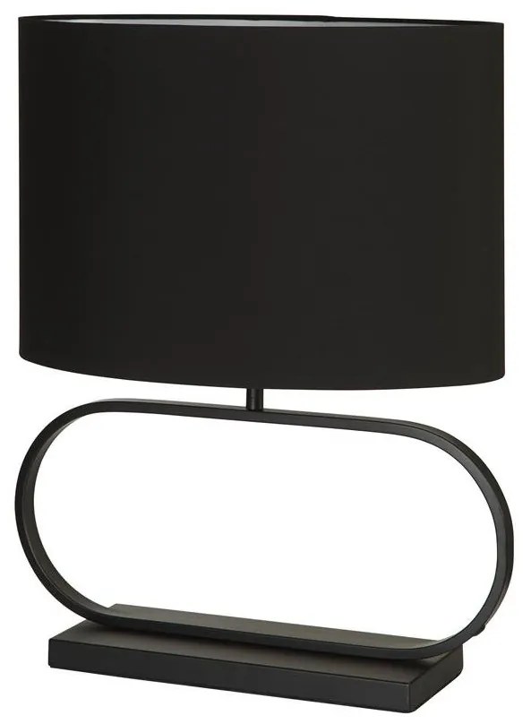 Veioza/Lampa de masa decorativa Sleek negru