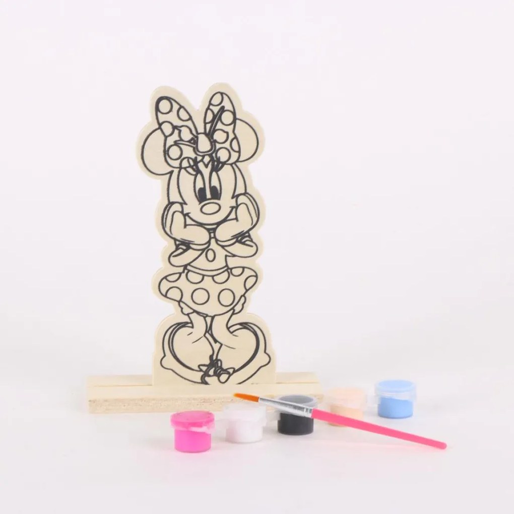 Disney Minnie Cutie figurină de lemn de pictat