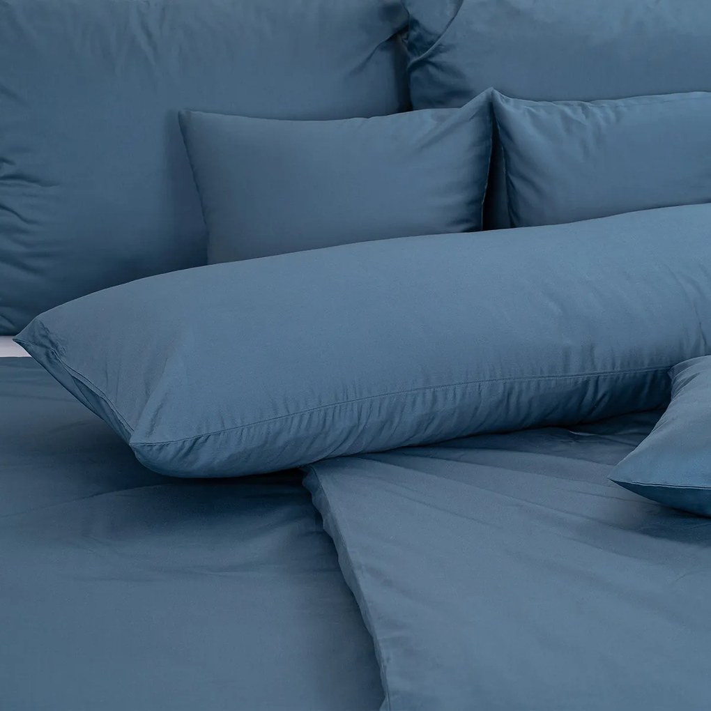 4Home Husă de pernă din satin Sea Blue, 50 x 150cm, 50 x 150 cm