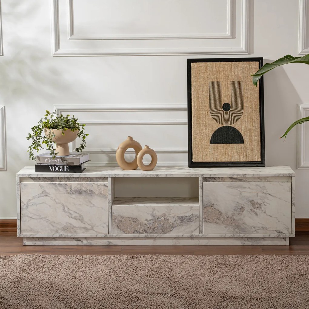 Măsuță TV Vanguard Fressia Marble