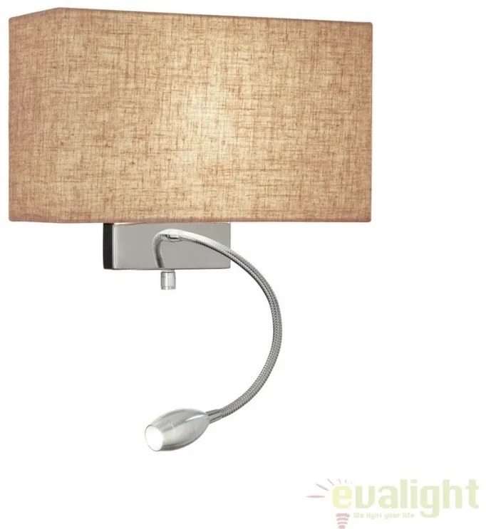 Aplica cu reader LED design modern HOTEL AP2 CANVAS 103204