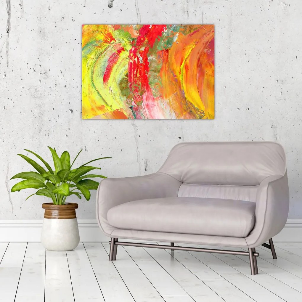 Tablou cu abstracție- pictura (70x50 cm)