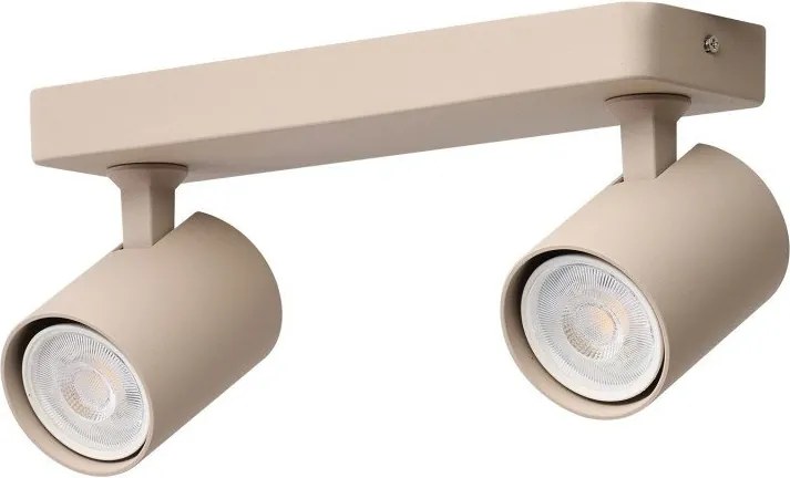 Plafoniera cu Spoturi aplicat directionabil de tavan/plafon EXO 2 bej