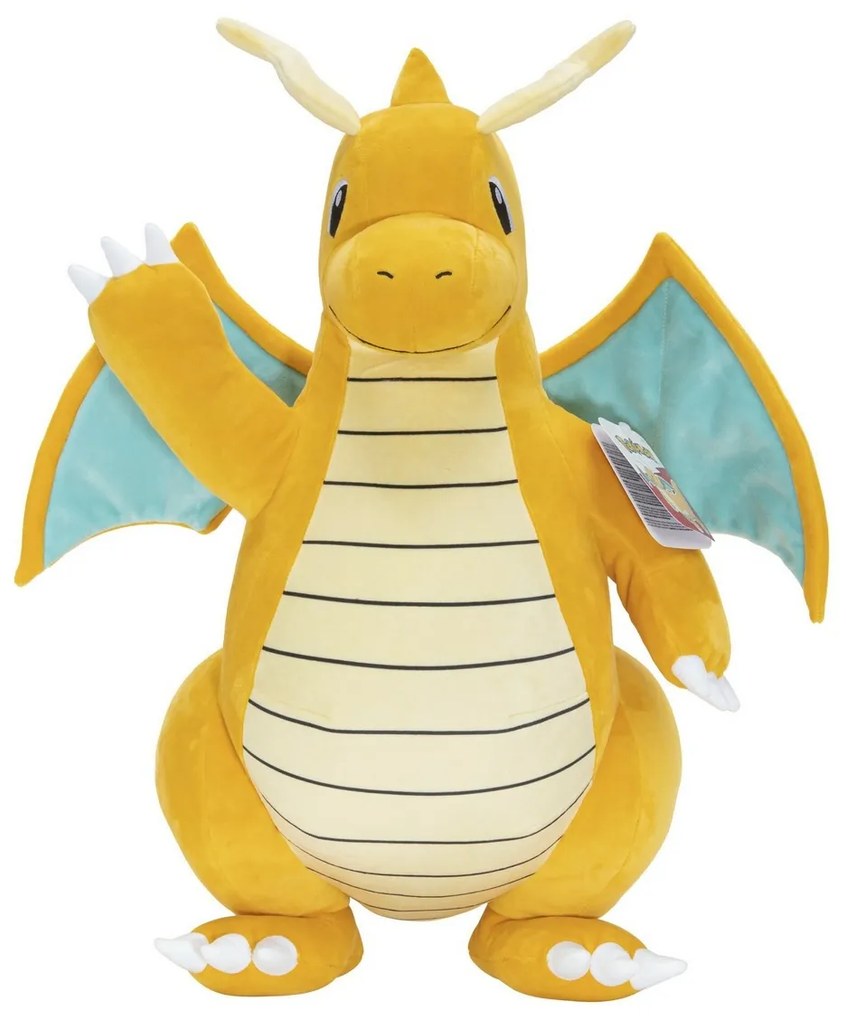 Pluș Pokémon Dragonite, 60 cm