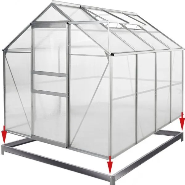 Deuba Sera de gradina L - 250 x 190 x 195cm + baza