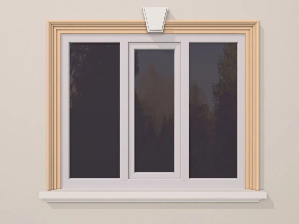 Ancadrament fereastra exterior FP103 dimensiuni 120x80x2000mm