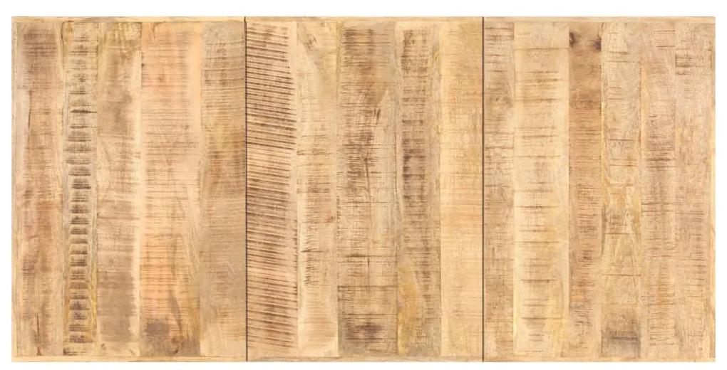 286076 vidaXL Blat de masă, 200 x 100 cm, lemn masiv de mango, 16 mm