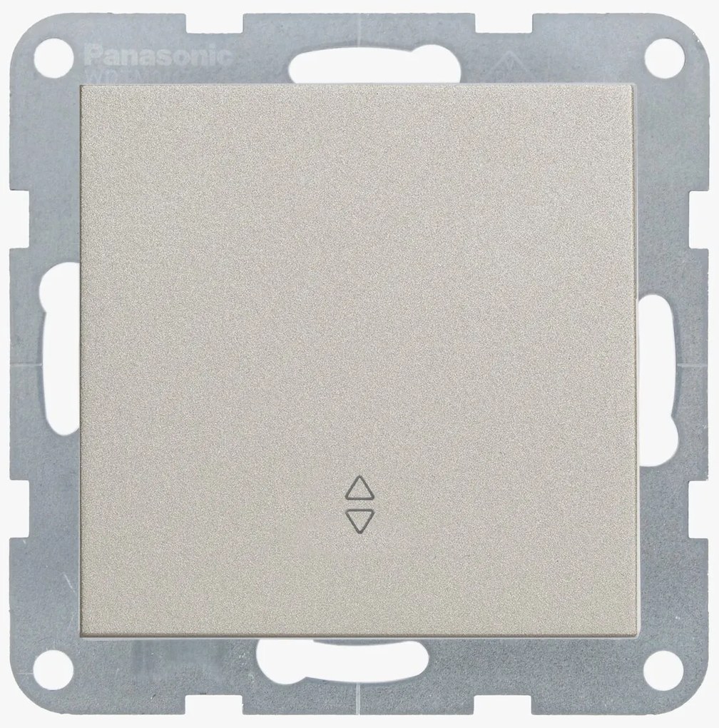 Intrerupator cap scara 10A, IP20, Sandstone, Panasonic Karre Plus 55 Soft Touch