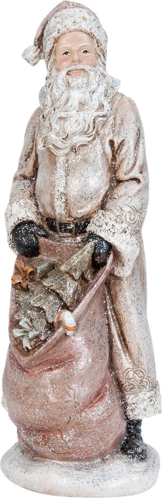 Figurina Mos Craciun polirasina 10 cm x 31 cm