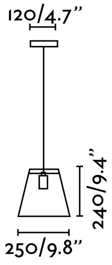 Lustra / Pendul design decorativ industrial ROSE-1