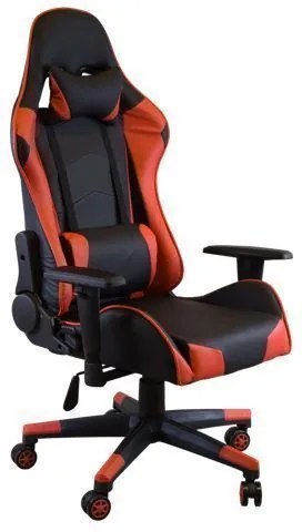 Scaun Gaming SIG09 Fără suport de picioare Negru+portocaliu