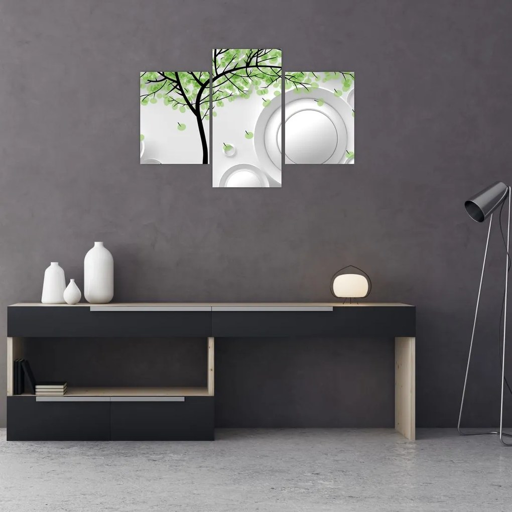 Tablou abstracție artistică (90x60 cm)