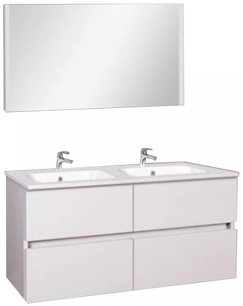 Mobilier complet de baie Elois White 120