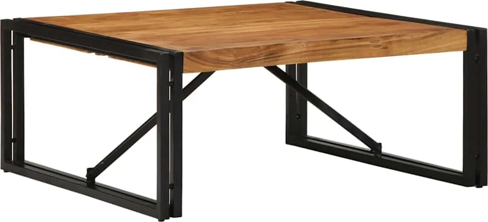 vidaXL Masuta de cafea 80x80x35 cm din lemn masiv de salcam