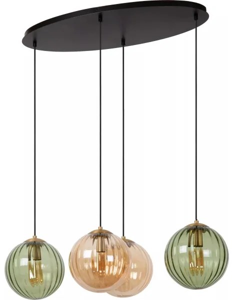 Lustră pe cablu Lucide 45493/04/33 MONSARAZ 4xE27/40W/230V