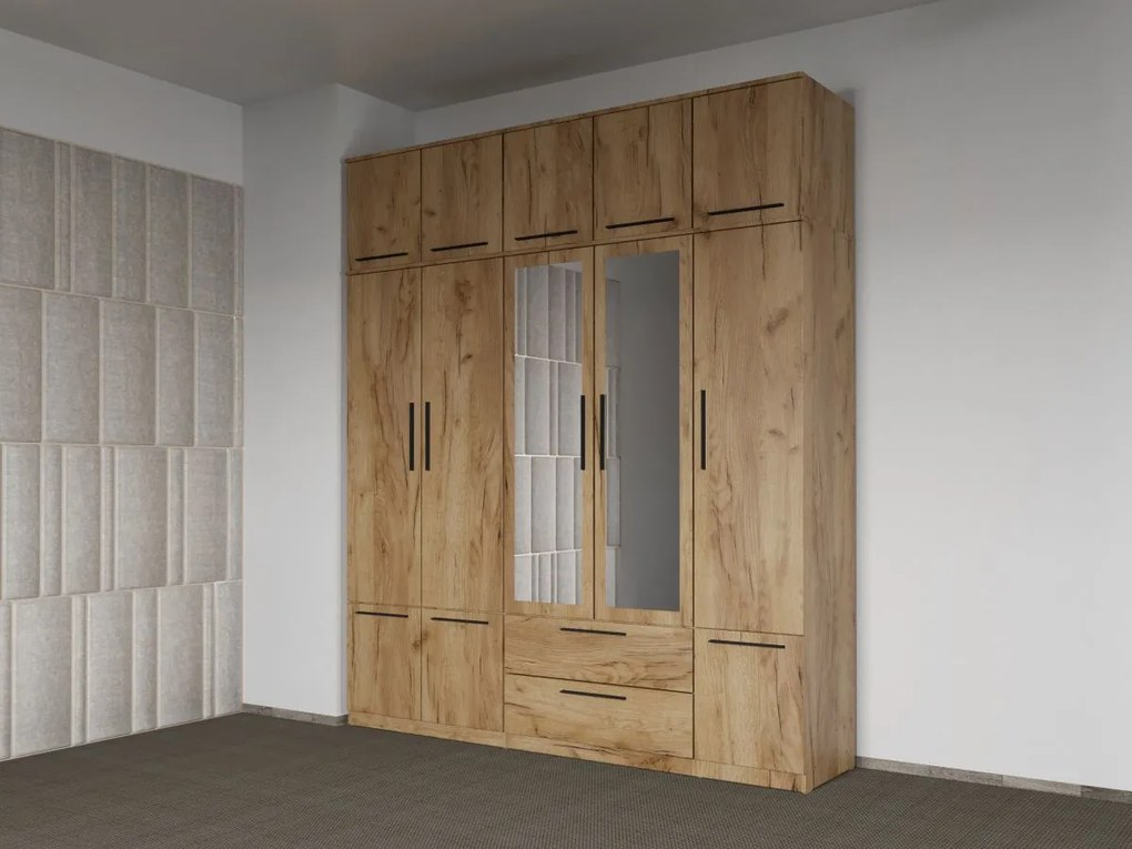 Set mobila dormitor complet Stejar Levi C27