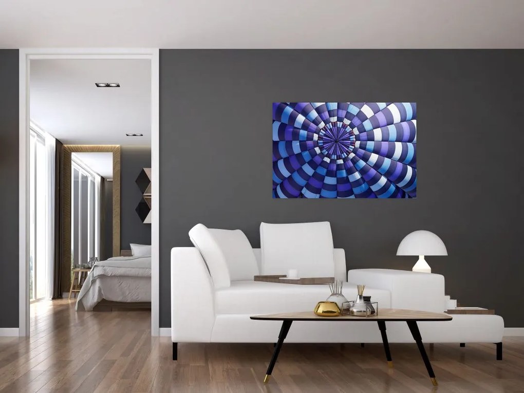 Tablou cu structura balonului zburător (90x60 cm)