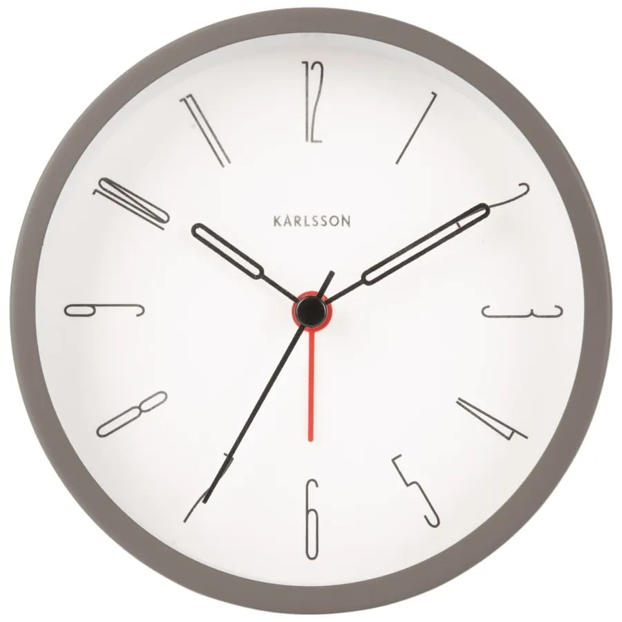 Ceas deșteptător ø 11 cm Belle Numbers – Karlsson