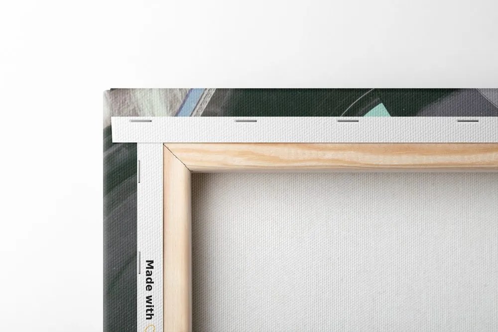 Tablou discuri vechi de gramofon