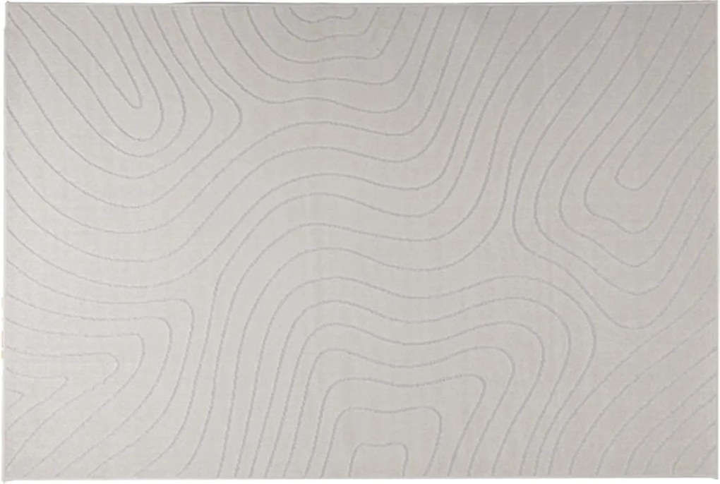 vidaXL Covoare de zonă PALMERAS Crem 280 x 200 cm Poliester