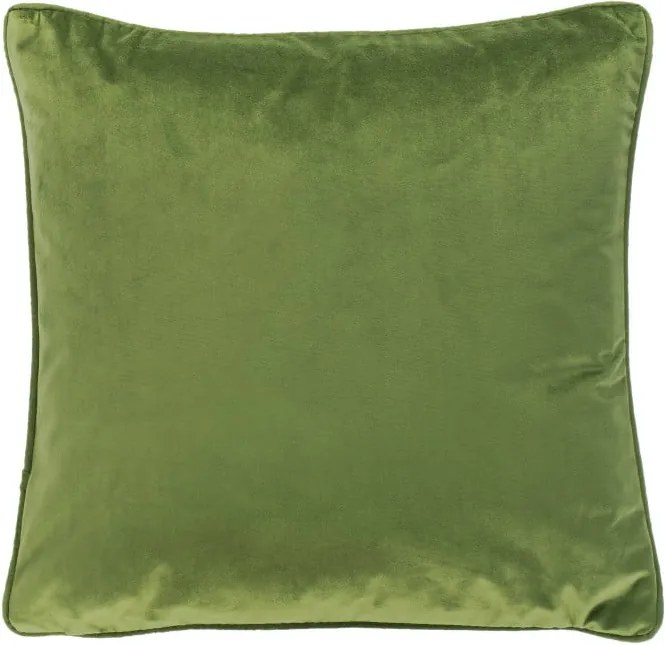 Pernă Tiseco Home Studio Velvety, 45 x 45 cm, verde închis