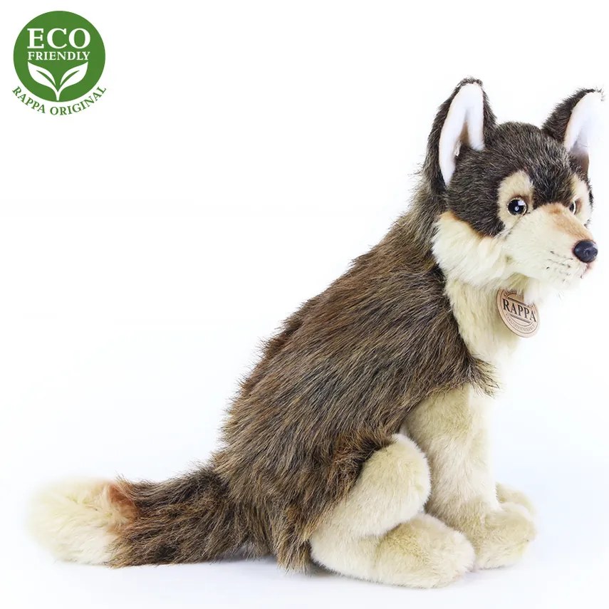 Lup din pluș Rappa , 28 cm
