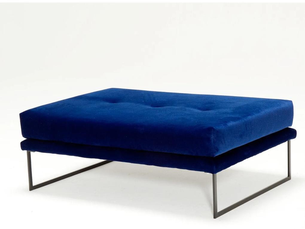 Taburet Lux Relax, 118 x 42 x 82 cm, Albastru