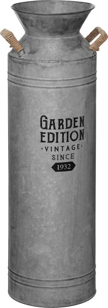 Recipient in stil retro, metal, 62 cm