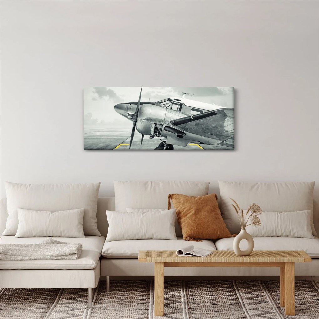 Tablou - Avion (120x50 cm)